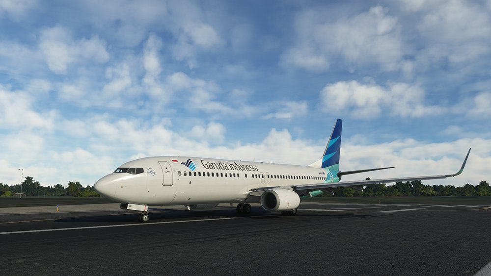 PMDG 737-800 Garuda Indonesia PK-GMF - Image 1