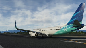 PMDG 737-800 Garuda Indonesia PK-GMF thumbnail 2