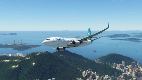 PMDG 737-800 Greater Bay Airlines (B-KJA - 2022)