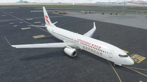 PMDG 737-800 Hong Kong Express B-KBR
