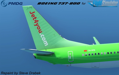 PMDG 737-800 Jet4You (CN-RPE- 2009)
