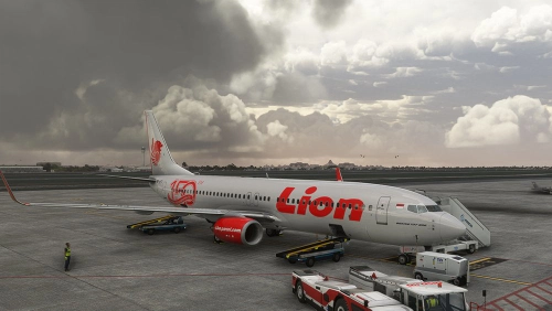 PMDG 737-800 Lion Air PK-LPJ 150TH