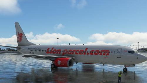 PMDG 737-800 Lion Air PK-LPL [Lion Parcel.com]