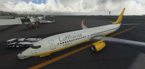 PMDG 737-800 Lufthansa Retro Yellow (D-ABFW)