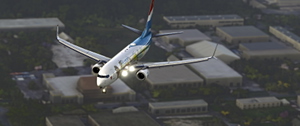 PMDG 737-800 Luxair "60 Years anniversary" LX-LGV w/ Cabin thumbnail 4