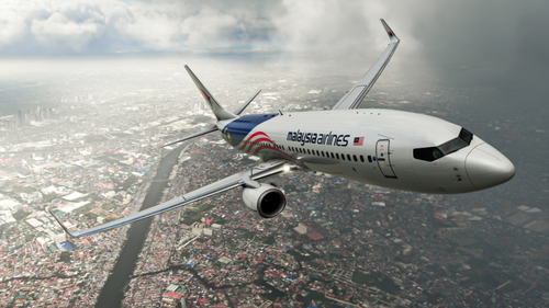 PMDG 737-800 Malaysia Airlines (9M-MXD | Negaraku Livery) + Cabin