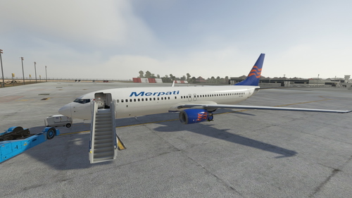 PMDG 737-800 Merpati (PK-MBU)