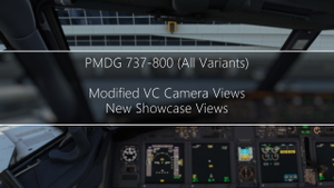 PMDG 737-800 Modified VC and Showcase Views thumbnail 1