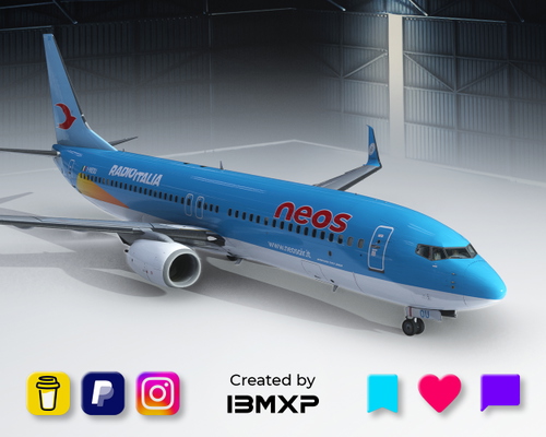 Neos Air OLD Livery | FULL Fleet Pack w/Interiors