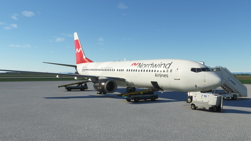 PMDG 737-800 Nordwind Airlines RA–73319[4k]