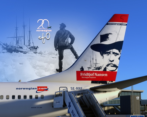 PMDG 737-800 Norwegian 2022 Concept | SE-RRF Fridtjof Nansen | 4K w/ Cabin