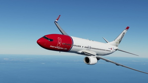 PMDG 737-800 Norwegian Air Shuttle (LN-NOD - 2012 - Sonja Henie) thumbnail 2