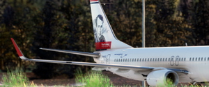 PMDG 737-800 Norwegian LN-NIQ "Max Manus" New Design 2022 w/ Cabin (4K) thumbnail 3