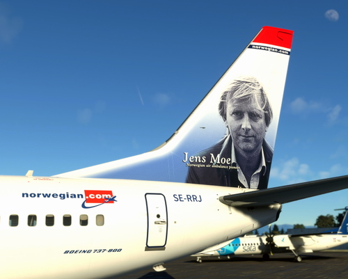 PMDG 737-800 Norwegian SE-RRJ "Jens Moe" | 4K | w/ Cabin