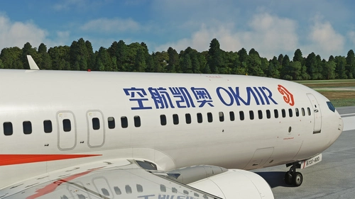 PMDG 737-800 Okay Airways 奥凯航空 B-1450 8K
