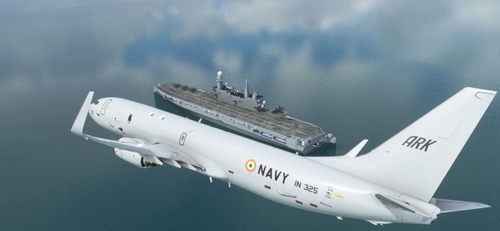 PMDG 737-800 P-8I of the Indian Navy