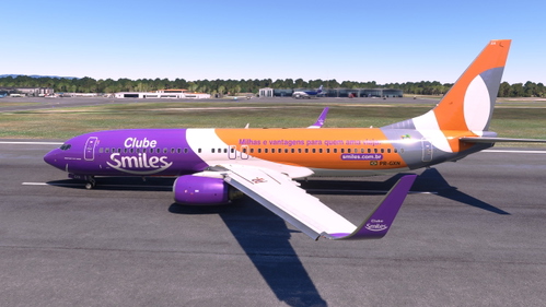 PMDG 737-800 PR-GXN "Clube Smiles" 2022