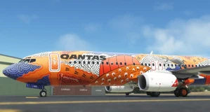 PMDG 737-800 Qantas - VH-VXB Yananyi Dreaming (2 Pack) thumbnail 9