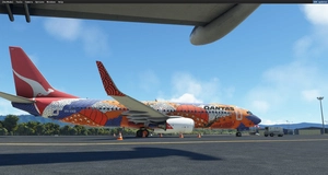 PMDG 737-800 Qantas - VH-VXB Yananyi Dreaming (2 Pack) thumbnail 10
