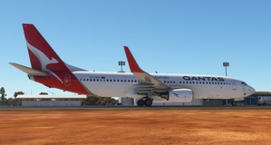 PMDG 737-800 Qantas - VH-VXM 2017 Livery thumbnail 4
