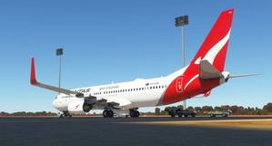 PMDG 737-800 Qantas - VH-VXM 2017 Livery thumbnail 3