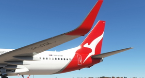 PMDG 737-800 Qantas - VH-VXM 2017 Livery thumbnail 6
