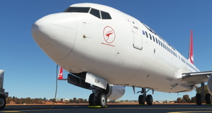 PMDG 737-800 Qantas - VH-VXM 2017 Livery thumbnail 5
