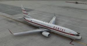 PMDG 737-800 Qantas - VH-VXQ Retro Roo II thumbnail 5