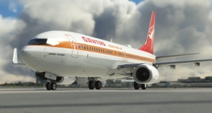 PMDG 737-800 Qantas - VH-XZP Retro Roo thumbnail 5