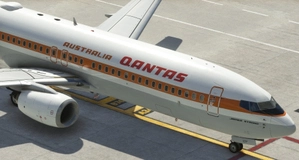 PMDG 737-800 Qantas - VH-XZP Retro Roo thumbnail 6