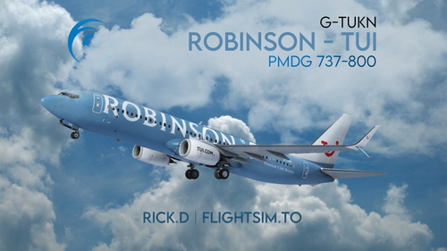 ✈️ PMDG 737-800 | Robinson - TUI | G-TUKN [4K] 
