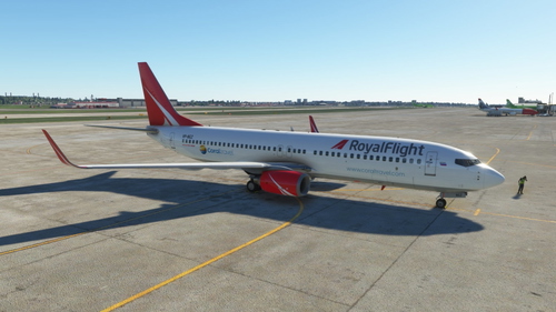 PMDG 737-800 Royal Flight VP–BGZ [4k]