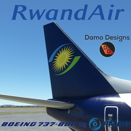 PMDG 737-800 Rwandair 'Kalisimbi' 9XR-WQ Livery