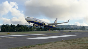 PMDG 737-800 Ryan Air SSW (EI-DLY) Double Pack - Clean and Weathered with Interior thumbnail 2