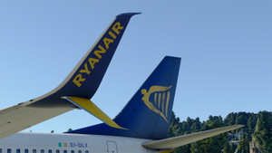 PMDG 737-800 Ryan Air SSW (EI-DLY) Double Pack - Clean and Weathered with Interior thumbnail 3