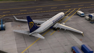 PMDG 737-800 Ryan Air SSW (EI-DLY) Double Pack - Clean and Weathered with Interior thumbnail 10