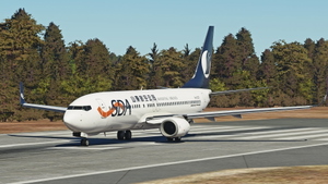[DISCONTINUED] PMDG 737-800 ShanDong AirLines 山东航空公司 B-5727 thumbnail 4