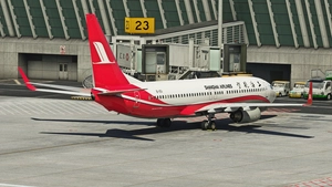 PMDG 737-800 Shanghai Airlines 上海航空公司 B-1151 8K (NEWER TYPE) thumbnail 8