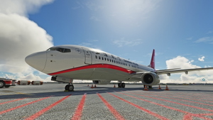 PMDG 737-800 Shanghai Airlines 上海航空公司 B-1151 8K (NEWER TYPE) thumbnail 6