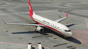 PMDG 737-800 Shanghai Airlines 上海航空公司 B-1151 8K (NEWER TYPE) thumbnail 5