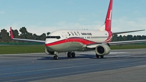 PMDG 737-800 Shanghai Airlines 上海航空公司 B-6866 8K (OLD TYPE) thumbnail 4