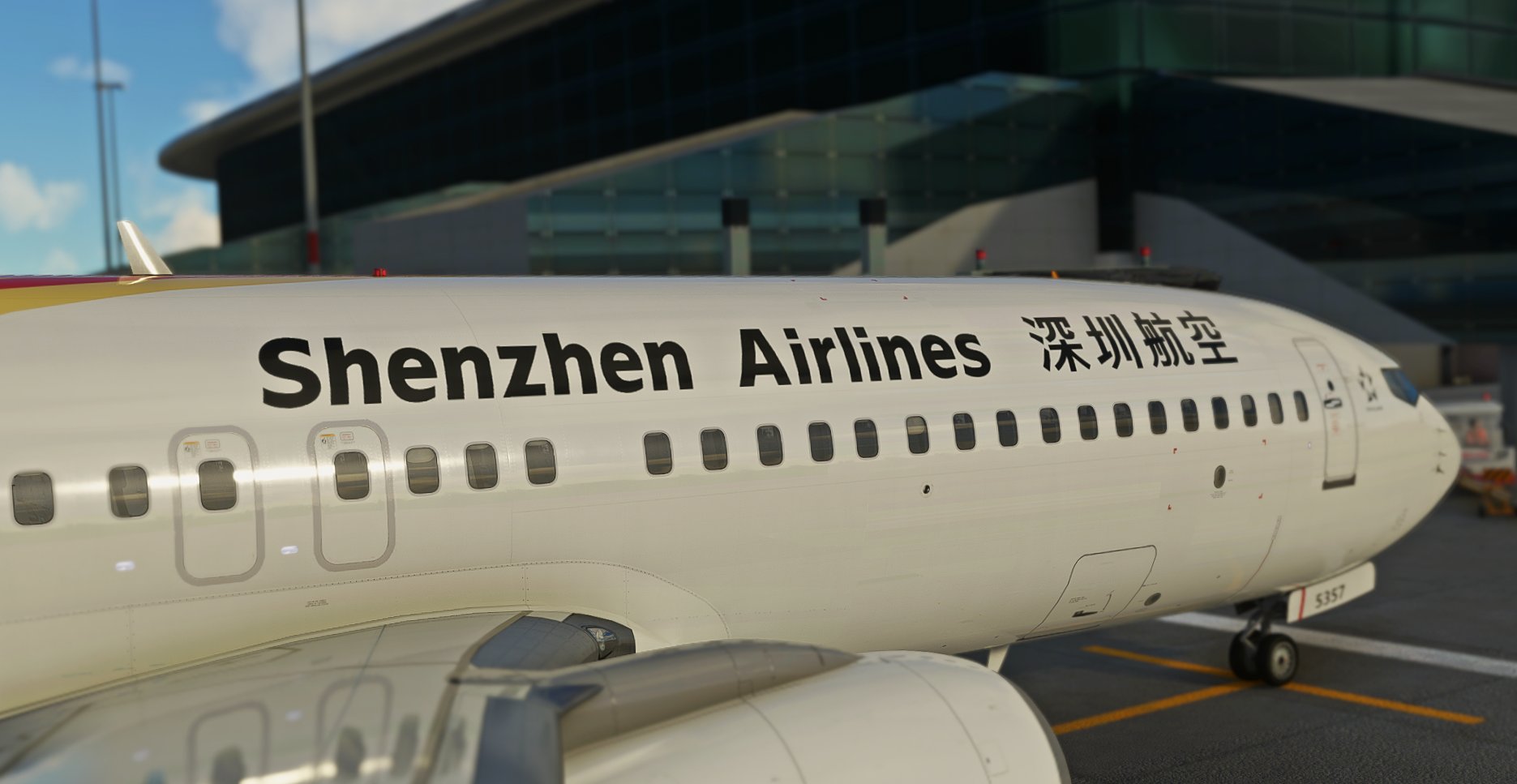 PMDG 737-800 Shenzhen Airlines 深圳航空 B-5357 8K - Image 1
