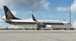 PMDG 737-800 Singapore Airlines - 9V-MGA thumbnail 2