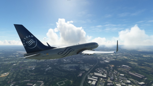 PMDG 737-800 SKYTEAM Air Europa liverie EC-LPQ
