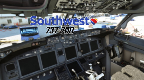 PMDG 737-700 Southwest Cold and Dark States