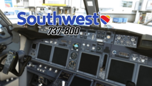 PMDG 737-800 Southwest Cold and Dark States