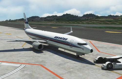 PMDG Boeing 737-800 Spantax (EC-DTR) 