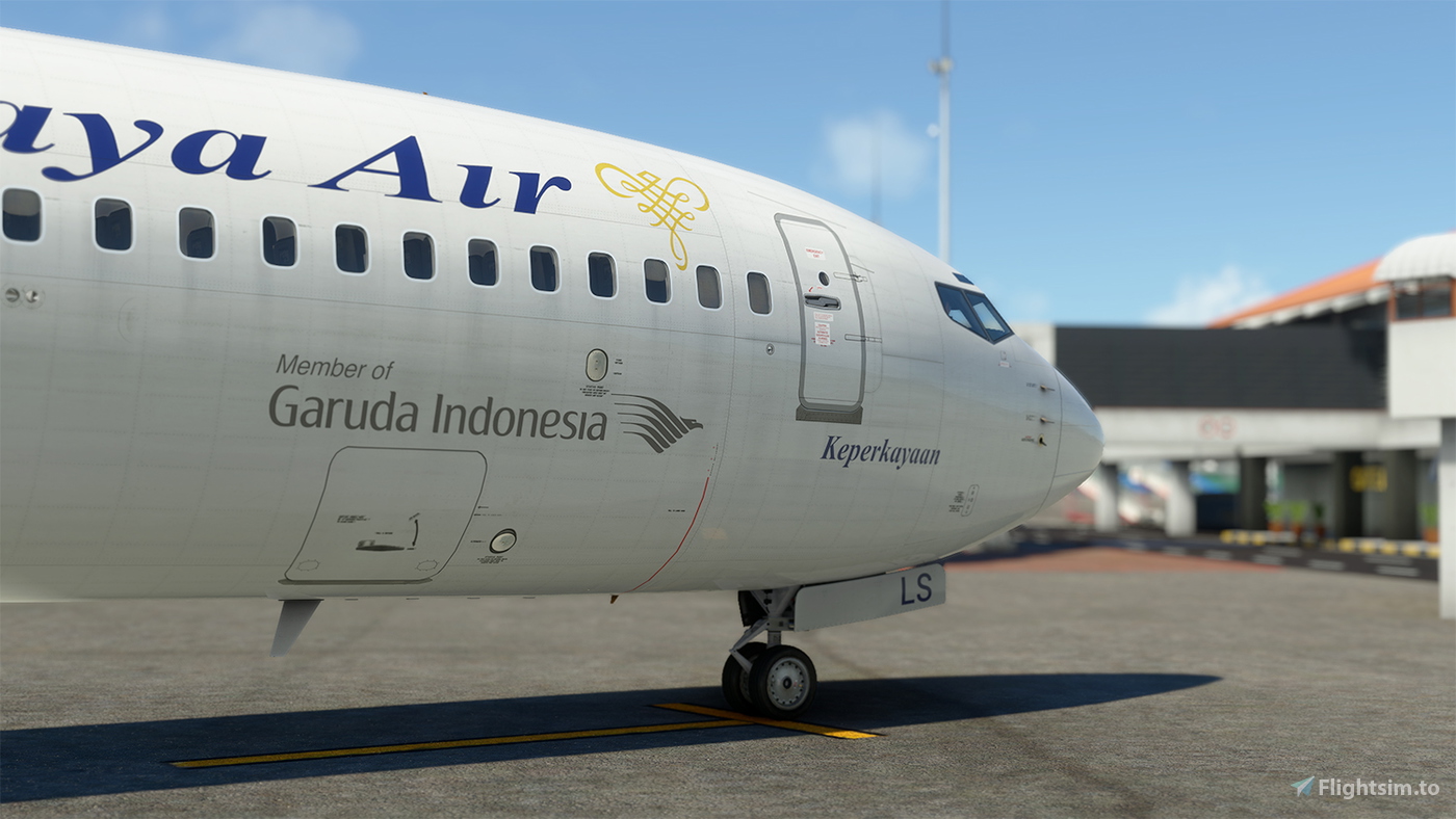 PMDG 737-800 Sriwijaya Air (PK-CLS) pour Microsoft Flight Simulator | MSFS
