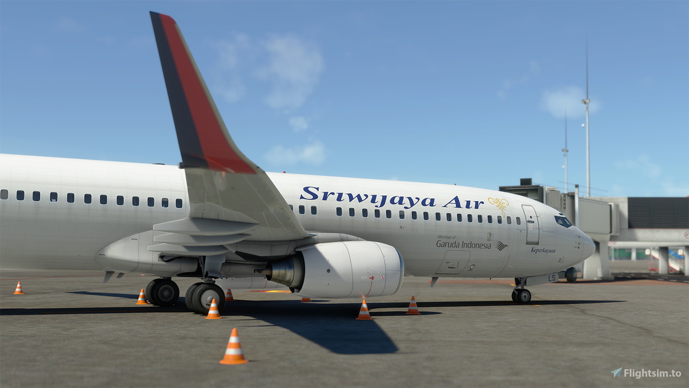 PMDG 737-800 Sriwijaya Air (PK-CLS) pour Microsoft Flight Simulator | MSFS