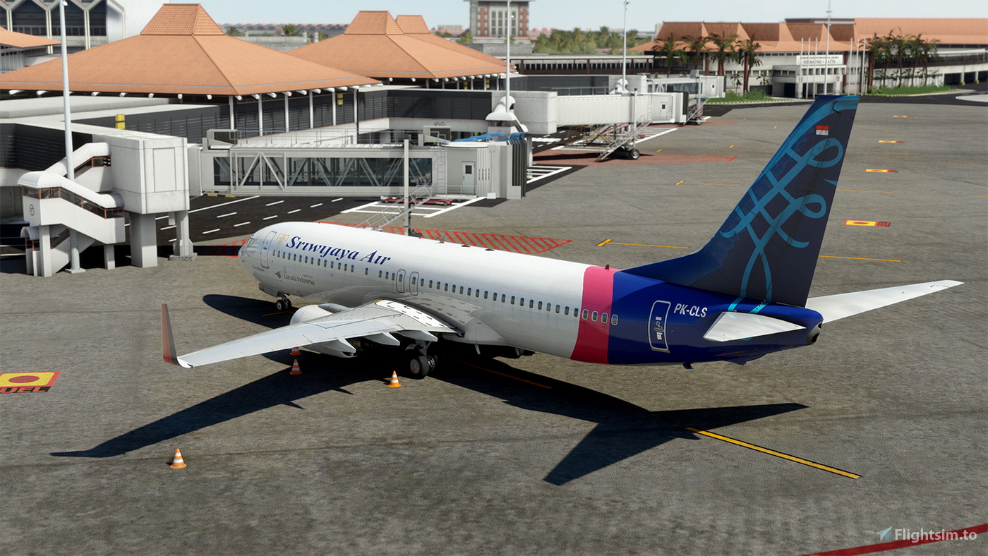 PMDG 737-800 Sriwijaya Air (PK-CLS) pour Microsoft Flight Simulator | MSFS